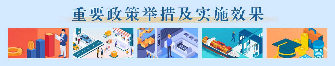 重要政策舉措及實施效果